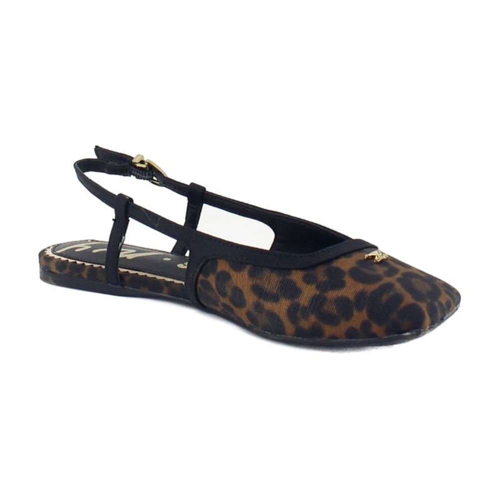 Circus by Sam Edelman Leopard Print Slingback Flats